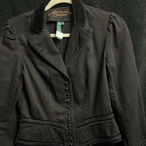Lauren Jean Co Premium XS Equestrian Look Jacket
